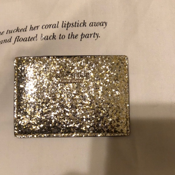 kate spade Handbags - Kate Spade Glitter Bug Card Holder